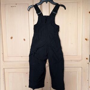 Kids Charcoal Snow Bib Overalls